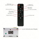 Mini Projector Portable Home Theater Smart TV 3D Cinema, Able to Play 4K Movies Through High Definition Port
