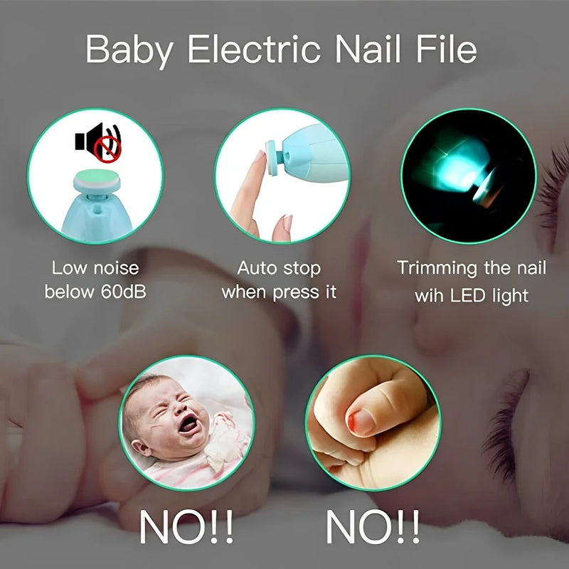 Lixadeira de unha eletrica para bebê
